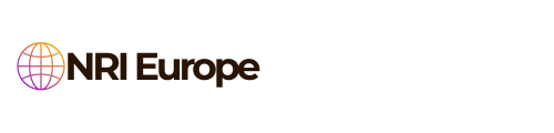 NRI Europe logo – globe icon + wordmark